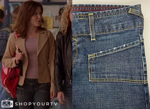 Grey's Anatomy Women's 5-pocket plain pants - sky blue
